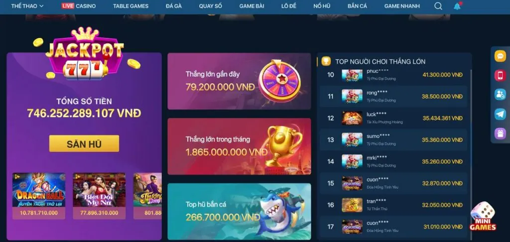 Thưởng chào mừng VIP